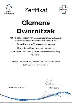 Trinkwasserprobenehmer